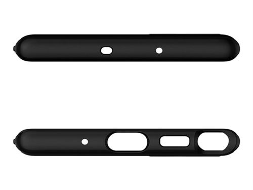 Spigen Core Armor - Achterzijde behuizing voor mobiele telefoon - thermoplastic polyurethaan (TPU) - matzwart - voor Samsung Galaxy Note10+, Note10+ 5G