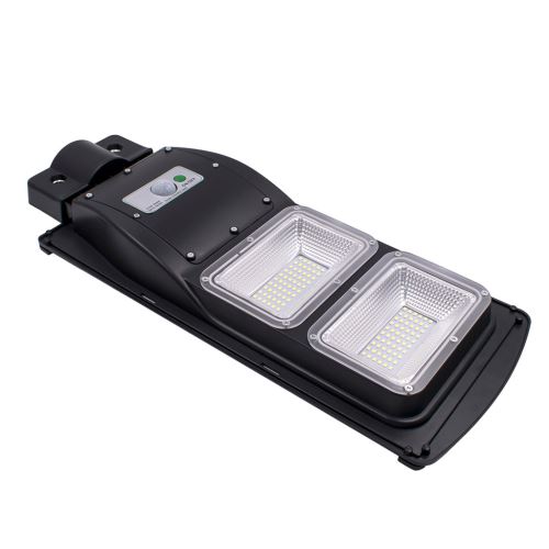 60W Led Réverbère Solaire Pir Motion Sensor + Applique Timing à Distance Djzs038