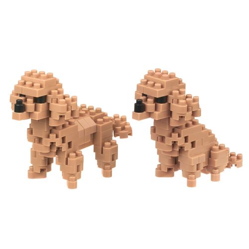 nanoblock-nanoblock-NBC-252-Dog Breed Toy Poodle Jouet, NBC-252, Multicolore
