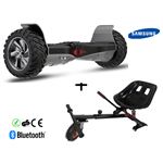 Pack Hoverboard Hummer Noir Et Hoverkart Noir Tout Terrain