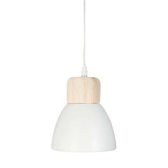 Suspension D15 Desy bois blanc Atmosphera - Blanc - 1