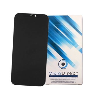 Ecran complet compatible avec Iphone 12 taille 6.1 blanc Vitre tactile + ecran LCD - 1