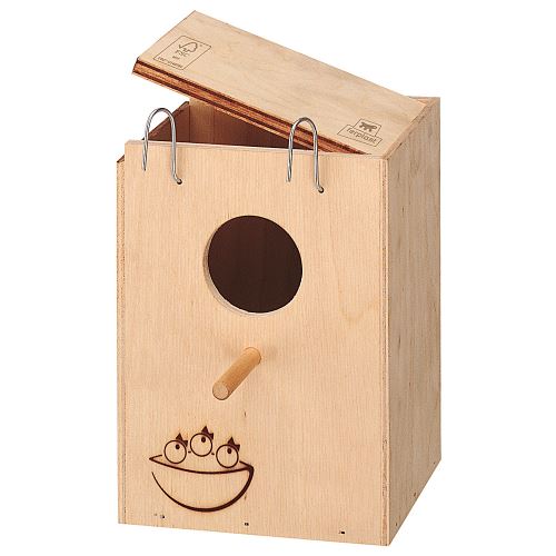 Comparer les prix de Maisonnette oiseaux Ferplast NIDO SMALL abri bois maisonnette refuge