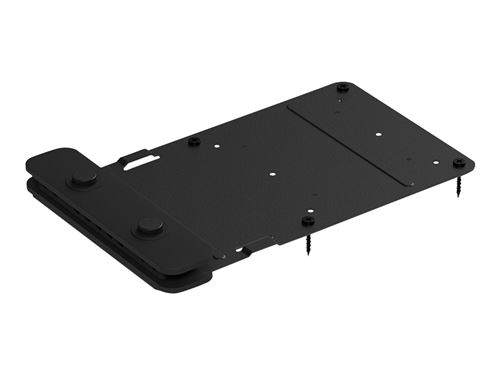 Logitech PC Mount Support de CPU mont&eacute; sur le socle de l'&eacute;cran Noir