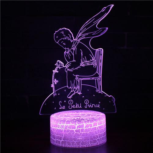 Stack Lampe 3D Tactile Veilleuses Enfant 7 Couleurs Avec Telecommande - L'amour #586