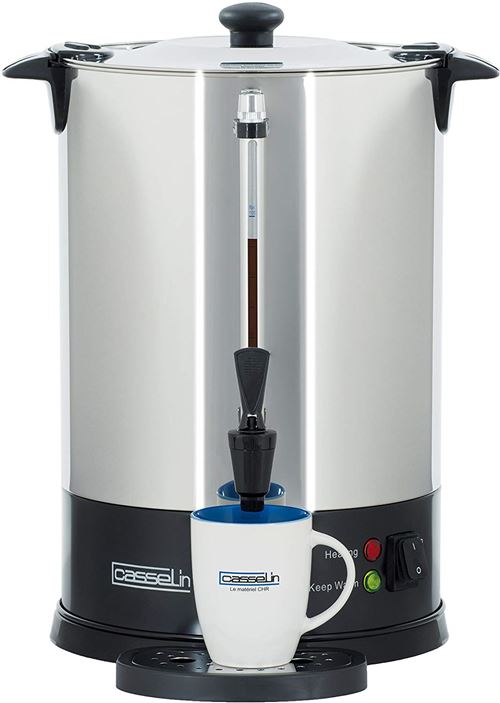 CASSELIN CPC100S Percolateur à Café 100 Tasses SP, INOX