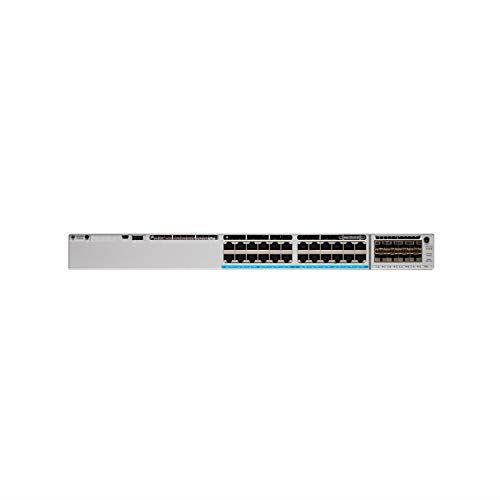 Cisco Catalyst 9300L - Network Advantage - Commutateur - C3 - Géré - 24 X 10/100/1000 + 4 X Gigabit Sfp (Liaison Montante) - Montable Sur Rack