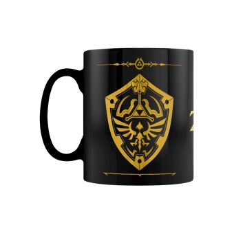 The Legend of Zelda Tasse Hylian Shield Feuille noir