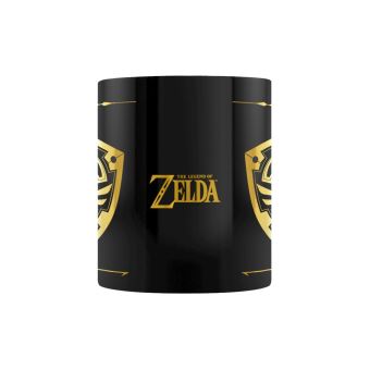 The Legend of Zelda Tasse Hylian Shield Feuille noir