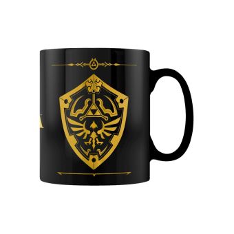 The Legend of Zelda Tasse Hylian Shield Feuille noir