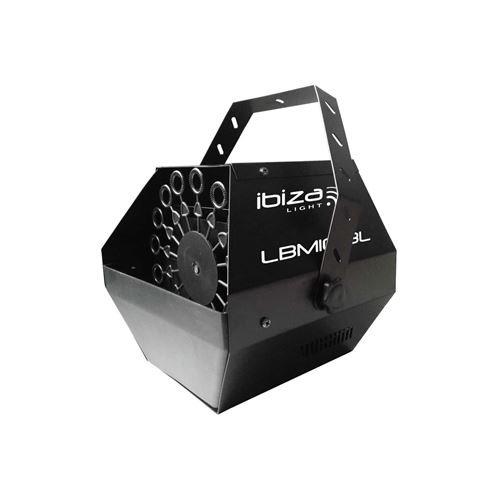 IBIZA LBM10BAT-BL Machine a bulles portable rechargeable