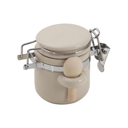 Mini bocal en céramique avec Cuillere