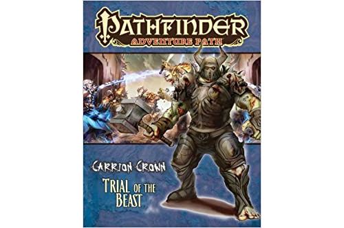 Pathfinder Adventure Path: Carrion Crown Part 2 - Trial of the Beast (Anglais) Broché – 10 mai 2011