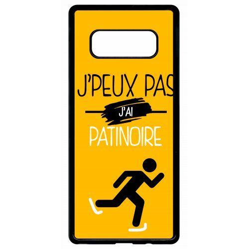Coque samsung galaxy note 8 j peux pas j ai patinoire 10