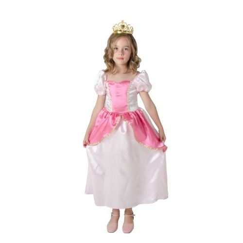 César - f095-002 - costume - déguisement princesse - rose - 5 7 ans