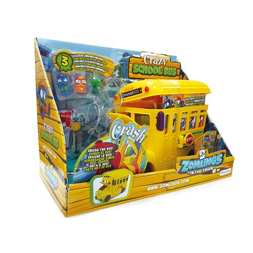 Zomlings - 092000557. Crazy School Bus.