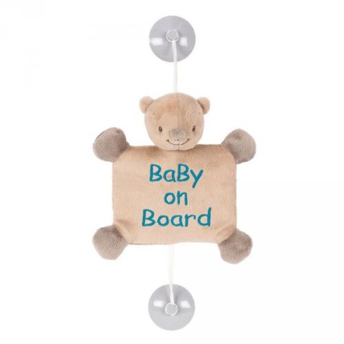 Baby on board basile l'ours - nattou