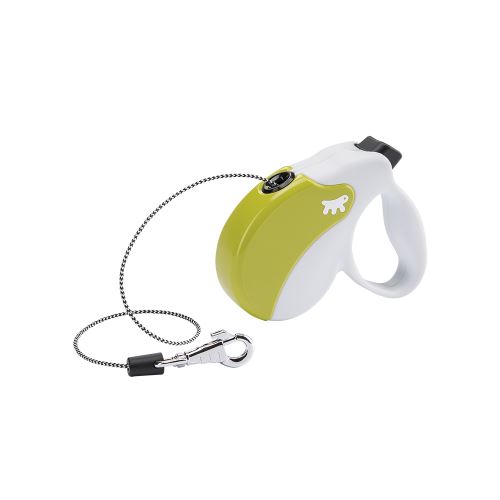 Meilleurs prix pour Ferplast Laisse rétractable pour chiens AMIGO CORD MINI, cordon, 3 mètres, max 12 kg, Blanc
