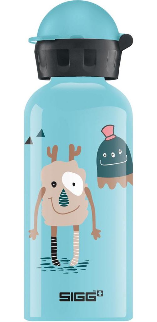 Sigg tasse à boire Monster friends boys 0,4 litres bleu