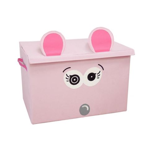 Coffre de rangement souris Coquelicos Les Déglingos