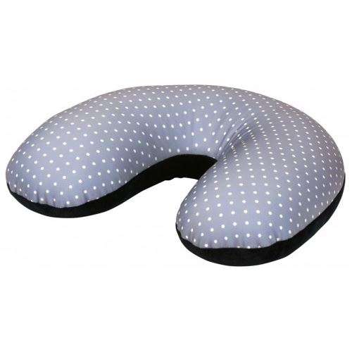 Moses Travel Neck oreiller 2 en 1 gris / rouge