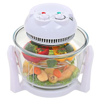 vidaXL Halogeen heteluchtoven met uitbreidingsring 800 W 10 L50653 - 1
