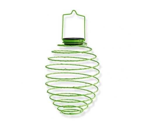 Mundus deco solaire spirale infinty - oe22,5 x h 38 cm - vert