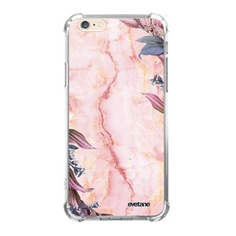 Coque Souple IPhone 6/6S Imprimée Fleurs Blanches - Protection Anti-chocs, Neuf Sous Blister