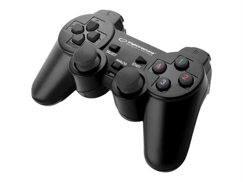 Esperanza WARRIOR - Spelpad - 12 knoppen - met bekabeling - voor Sony PlayStation 3