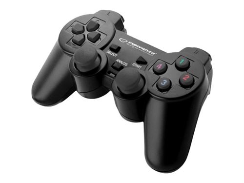 Esperanza WARRIOR - Manette de jeu - 12 boutons - filaire - pour Sony PlayStation 3