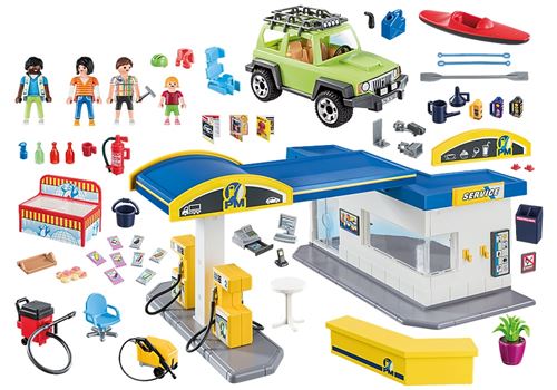 Playmobil 7697 Station Essence Vintage – Boîte Neuve – Réf. 4008789076977