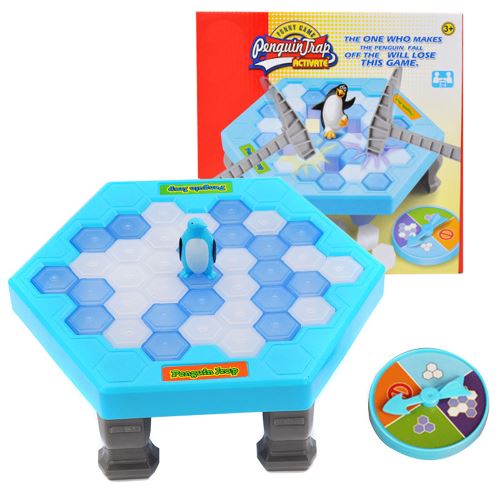 HOT Save Penguin Ice Puzzle Enfants jeu Pause Bloc de glace Marteau Piège Party Jouet