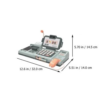 Caisse Enregistreuse électronique Pour Enfants 3-6 Ans Avec Scanner Sonore - Jeu De Rôle éducatif, Accessoires Inclus, Cadeau Idéal