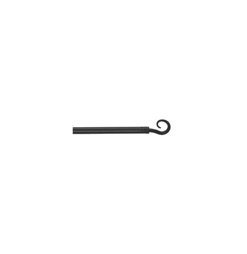 Paris Prix Gris Tringle Déco Extensible - 40-60 Cm - Fer Forgé - Spiralia - Anthracite
