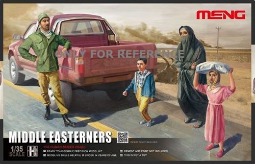 Middle Easterns In The Street - 1:35e - Meng-model