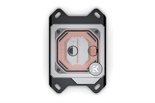 ekwb ek water blocks ek-velocity amd - kupfer + plexi noir