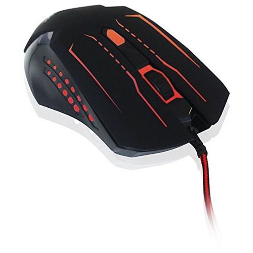 approx Souris Gaming app PHANTOM 2400dpi 6 boutons Noir