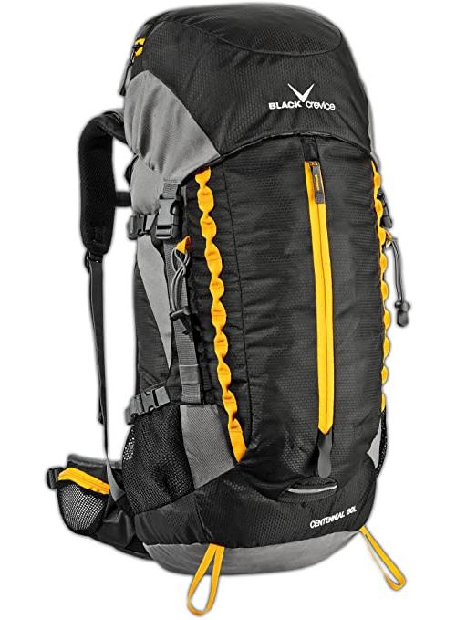 Black Crevice sac à dos Centennial 60 litres polyester noir