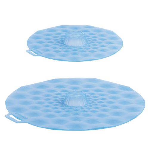 Mastrad - Lot de 2 couvercles en silicone