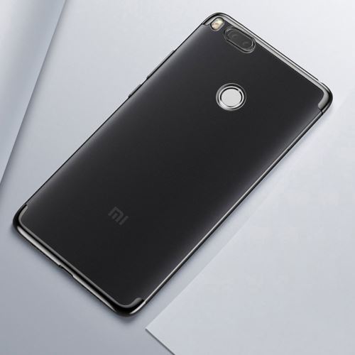 Xiaomi Mi 5X Coque Protection TPU Noir Electroplating ALS49599