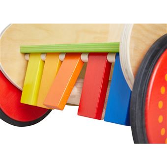 Véhicule premier pas Haba Bolide sonore