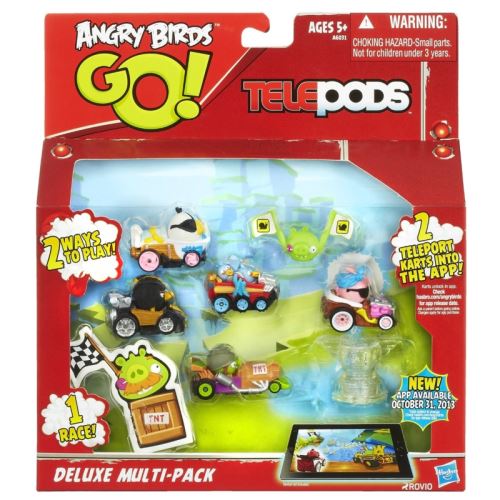 Telepods Angry Birds Go ! - Multi-Pack Deluxe