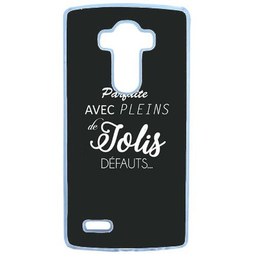 Coque Parfaite Avec Pleins De Jolis Defauts Fond Noir Compatible Lg G3 Transparent