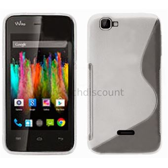 Housse etui coque pochette silicone gel fine pour Wiko Kite 4G + film ecran - TRANSPARENT - htdmobiles - 1