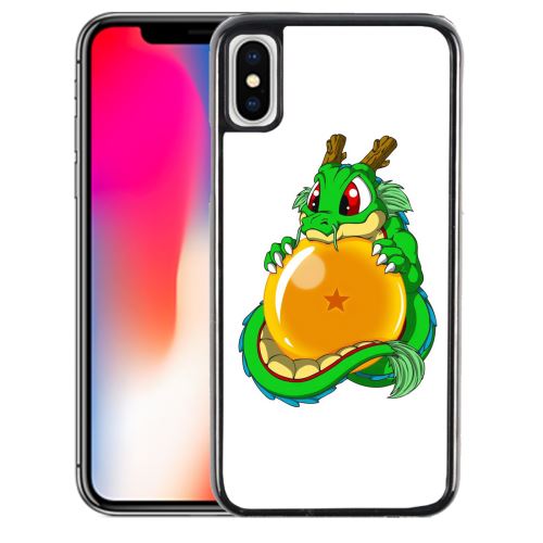Coque pour iPhone XS dragon ball shenron bébé