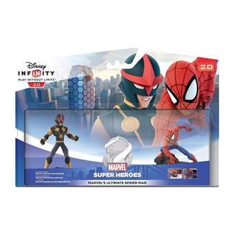 Disney online Infinity 2.0 3.0 Black Spiderman Marvel Wii U PS3 PS4 Xbox 360 One