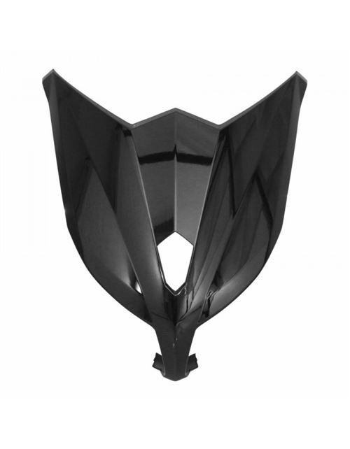 Carenage-tablier av maxiscooter adaptable yamaha 530 tmax 2012+2014 noir brillant (partie central) -p2r-
