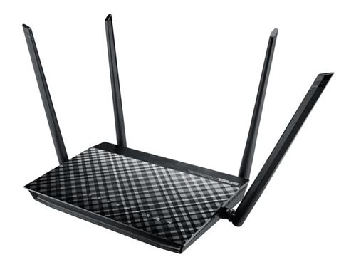 ASUS RT-AC57U - Routeur sans fil - commutateur 4 ports - GigE - 802.11a/b/g/n/ac - Bi-bande