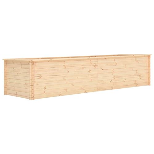 Jardinière 450x100x80,5 cm Bois de pin 19 mm