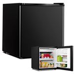 Mini frigo avec congélateur BERGEN Gris Acier inoxydable 46L -  Réfrigérateur 1 porte - Achat & prix
